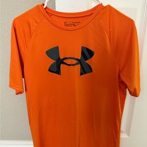 Under Armour Vibrant Orange HeatGear Tee